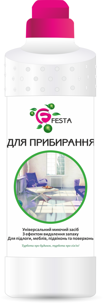 Засіб миючий універсальний з ефектом видалення запаху FESTA, 950 мл
